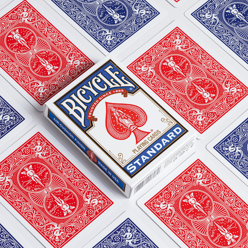 Bicycle Gaff Kartenspiel | Rot-Blau