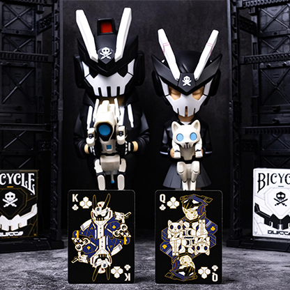 Bicycle Quiccs Playing Cards | Ghost White-RUNIT-Deinparadies.ch