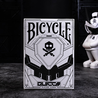 Bicycle Quiccs Playing Cards | Ghost White-RUNIT-Deinparadies.ch