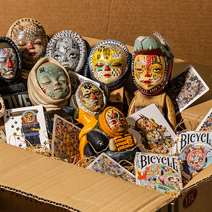 Bicycle Reen Barrera Muscle Land Playing Cards-RUNIT-Deinparadies.ch