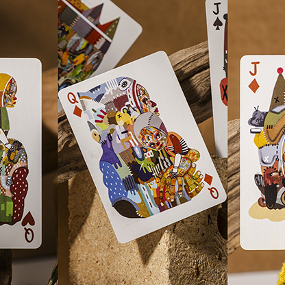 Bicycle Reen Barrera Our Daily Dread Playing Cards-RUNIT-Deinparadies.ch