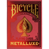 Bicycle Rider Back MetalLuxe | rot-Bicycle-Deinparadies.ch
