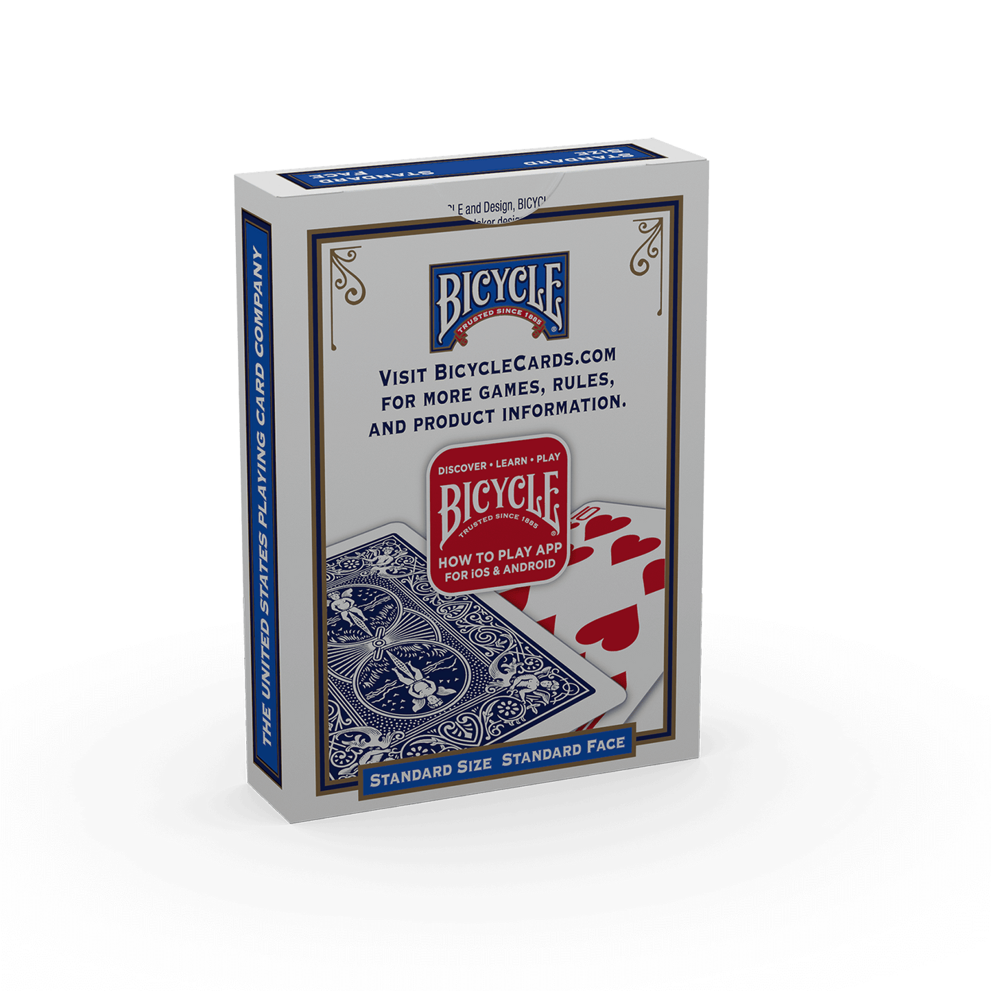 Bicycle Gaff Kartenspiel | Blanko-Blau
