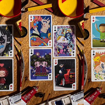 Bicycle Sari Sari (Lemonade Edition) Playing Cards-RUNIT-Deinparadies.ch