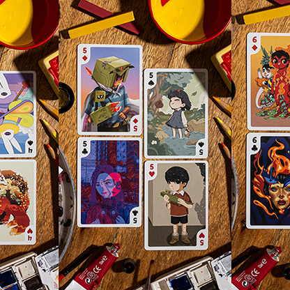 Bicycle Sari Sari (Lemonade Edition) Playing Cards-RUNIT-Deinparadies.ch