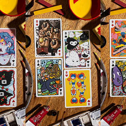 Bicycle Sari Sari (Lemonade Edition) Playing Cards-RUNIT-Deinparadies.ch