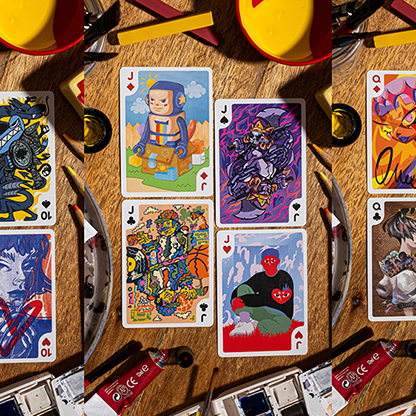 Bicycle Sari Sari (Lemonade Edition) Playing Cards-RUNIT-Deinparadies.ch