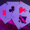 Bicycle Star-Fire Pink Neon Playing Cards