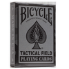 Bicycle Carte da gioco campo tattico (nere) | US Playing Card Co