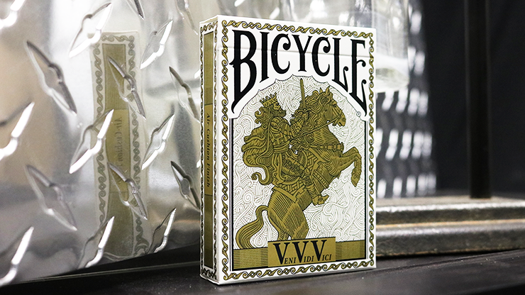 Bicycle VeniVidiVici Metallic Playing Cards by Collectable Playing Cards Bicycle bei Deinparadies.ch