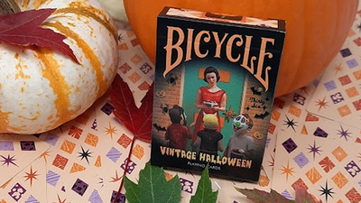 Bicycle Carte da gioco vintage di Halloween Bicycle a Deinparadies.ch