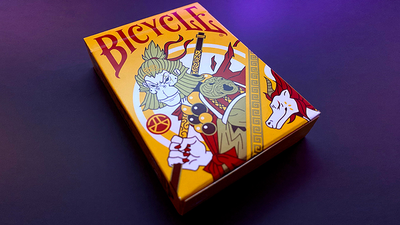Bicycle Wukong Rebellion Yellow Playing Cards Hypie Lab bei Deinparadies.ch