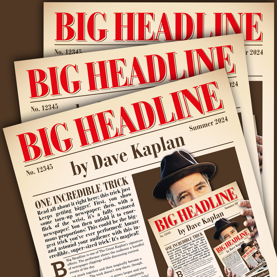 Big Headline | Dave Kaplan-Penguin Magic-Deinparadies.ch