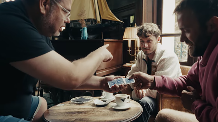 Bill Flash Card (Red) | Gentlemen's Magic X Michael Chatelain-Bigmagie-Deinparadies.ch