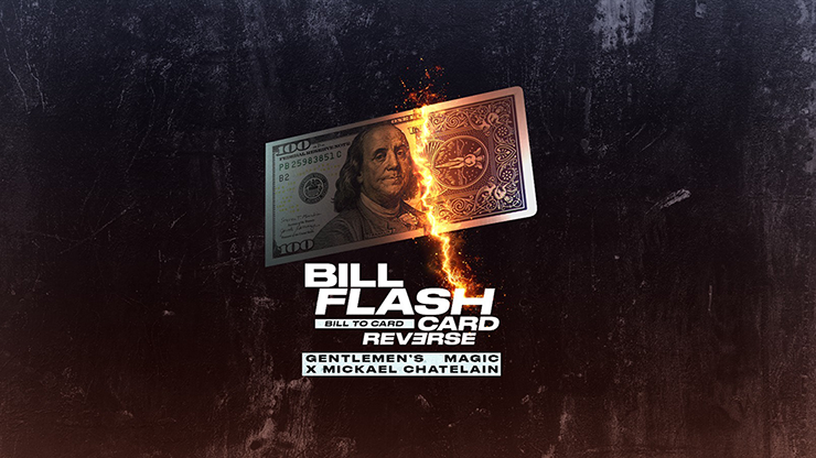 Bill Flash Card (Red) | Gentlemen's Magic X Michael Chatelain-Bigmagie-Deinparadies.ch
