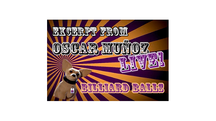 Billiard Balls by Oscar Munoz (Excerpt from Oscar Munoz Live) - Video Download Kozmomagic Inc. at Deinparadies.ch