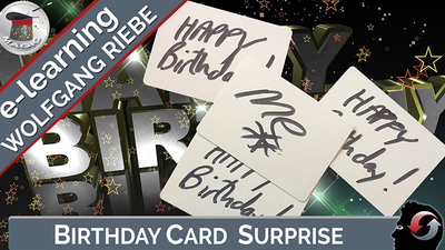 Birthday Card Surprise by Wolfgang Riebe - Video Download Wolfgang Riebe at Deinparadies.ch