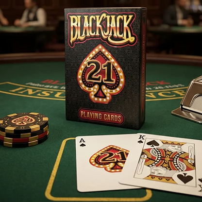 Black Jack Playing Cards | Collectable Playing Cards-Mike Guistolise-Deinparadies.ch