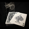 Black Metallic Foil Mortalis Machina Edition Playing Cards-The Paper Gear Company-Deinparadies.ch