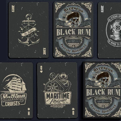 Black Rum Playing Cards-David Jon-Deinparadies.ch