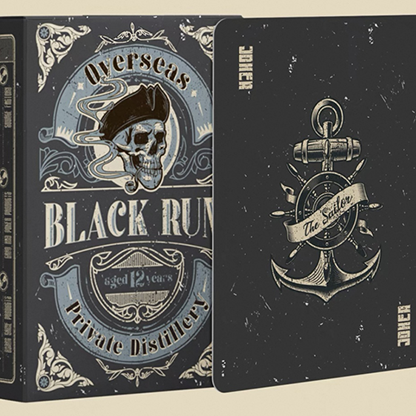 Black Rum Playing Cards-David Jon-Deinparadies.ch