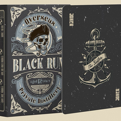Black Rum Playing Cards-David Jon-Deinparadies.ch