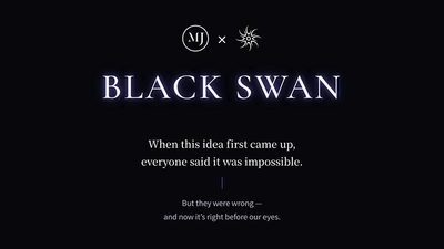 Black Swan | SUN & MJ-SUN-Deinparadies.ch
