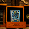 Set di scatole di legno deluxe tartaruga nera | Carte da gioco dell'Arca