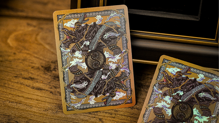 Black Tortoise Luxury Frame | Ark Playing Cards