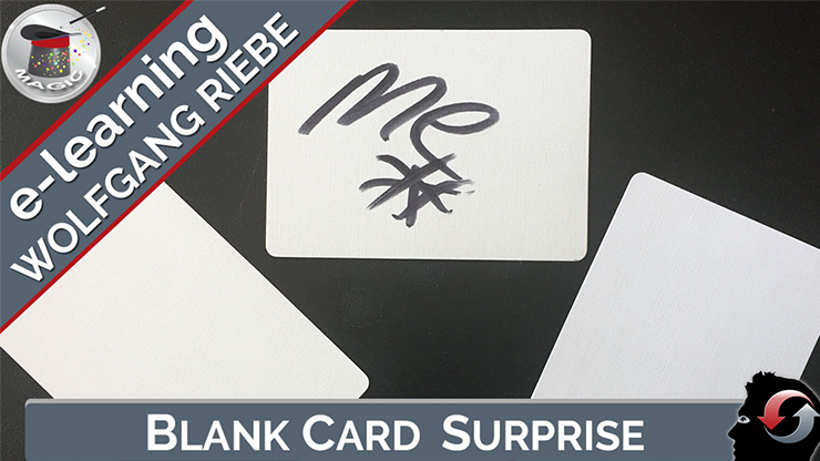 Blank Card Surprise by Wolfgang Riebe - Video Download Wolfgang Riebe bei Deinparadies.ch
