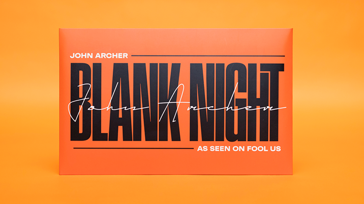 Blank Night 2025 Edition (Orange) | John Archer-Vanishing Inc.-Deinparadies.ch