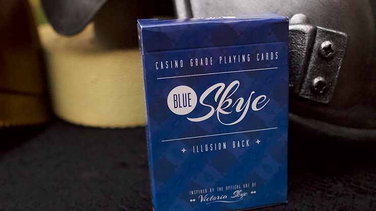 Blue Skye Playing Cards by UK Magic Studios and Victoria Skye Deinparadies.ch consider Deinparadies.ch