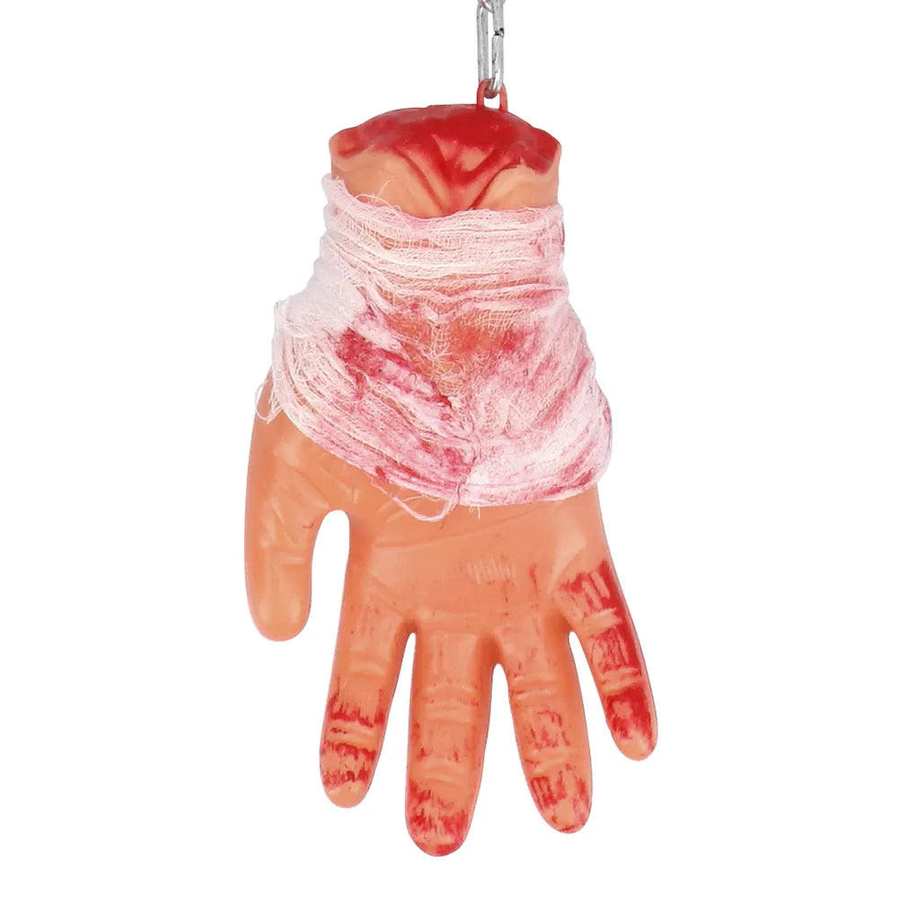 Blutige Hand mit Kette Dekoration-Boland-Deinparadies.ch