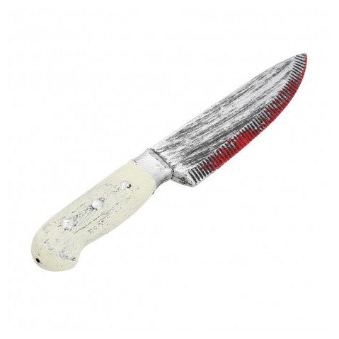 Bloody kitchen knife with white handle Chaks bei Deinparadies.ch