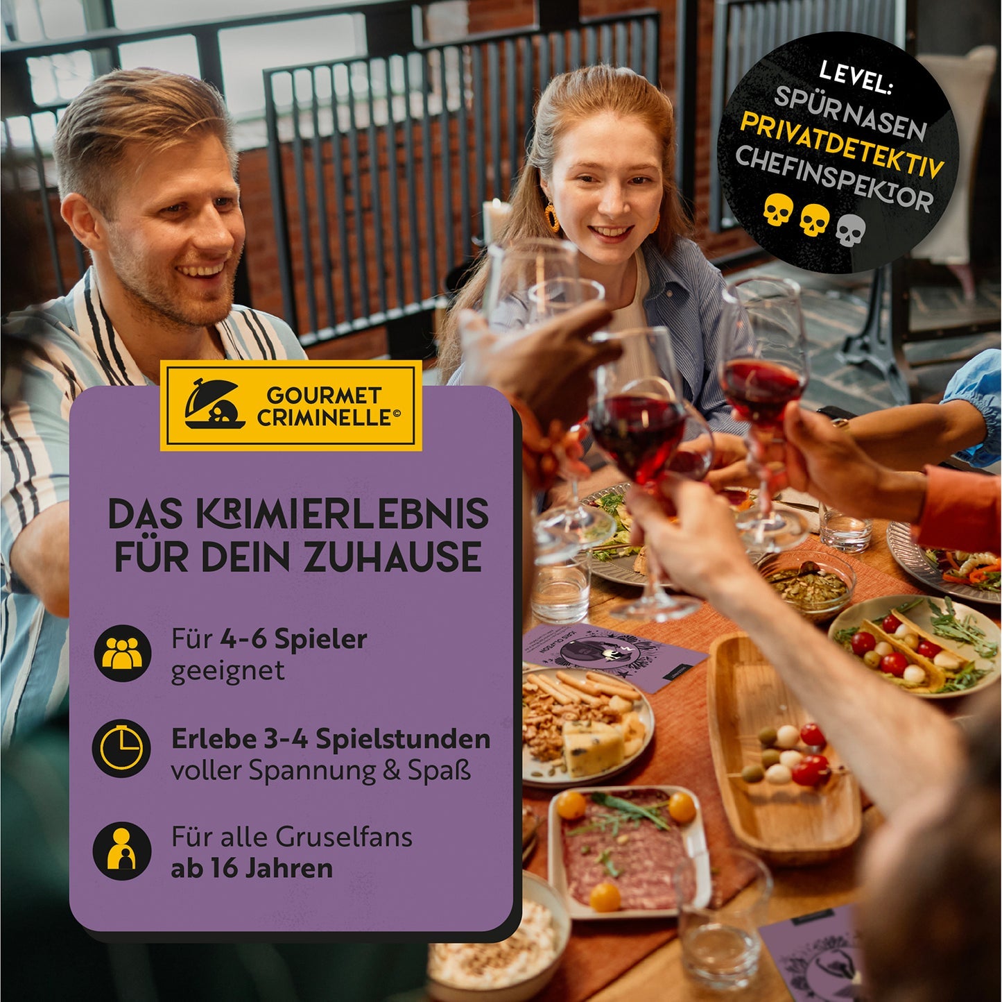 Blutsand am Nordseestrand | Krimidinner-Spiel-Gourmet Criminelle-Deinparadies.ch