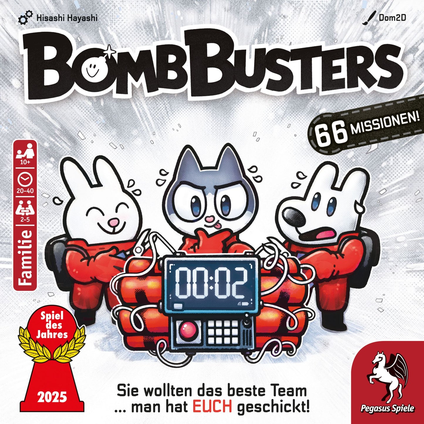 Bomb Busters | Spiel des Jahres 2025-Pegasus-Deinparadies.ch