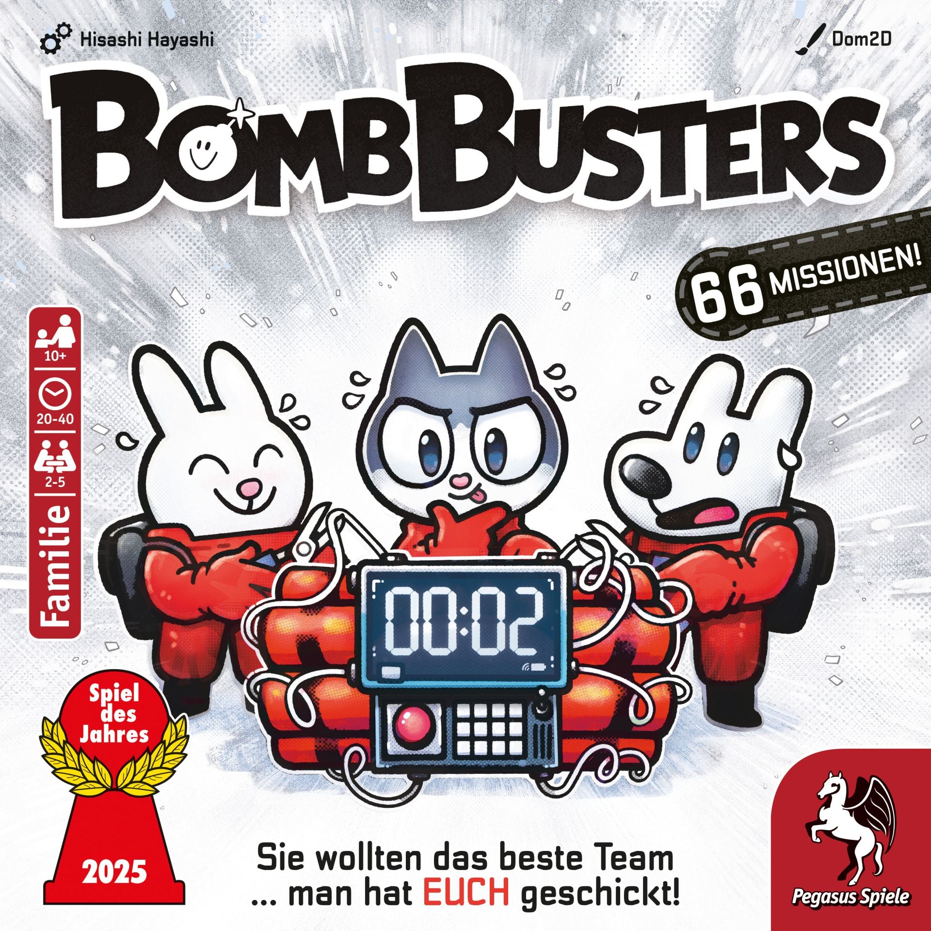Bomb Busters | Spiel des Jahres 2025-Pegasus-Deinparadies.ch
