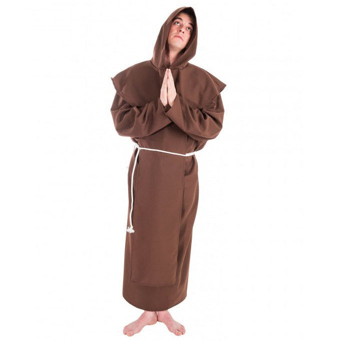 Brown monk's robe with cord chaks attached Deinparadies.ch
