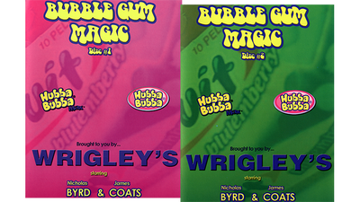Bubble Gum Magic Set (Vol 1 and 2) by James Coats and Nicholas Byrd - Video Download Murphy's Magic Deinparadies.ch