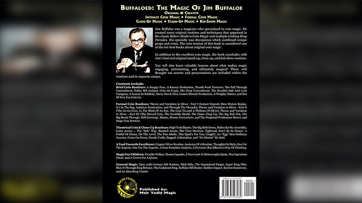 Buffaloed: The Magic Of Jim Buffaloe (Softcover)-Meir Yedid Magic-Deinparadies.ch