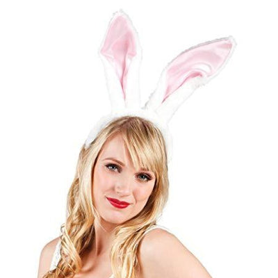 Bunny-Ohren weiss-pink Festartikel Müller bei Deinparadies.ch