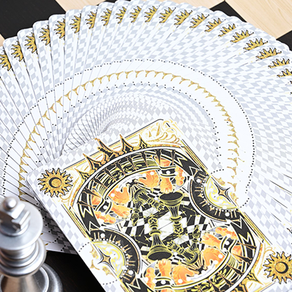 CHESS White Playing Cards | Hidden Light-Secret Factory-Deinparadies.ch