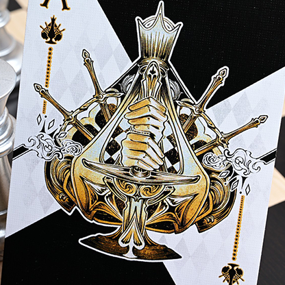 CHESS White Playing Cards | Hidden Light-Secret Factory-Deinparadies.ch