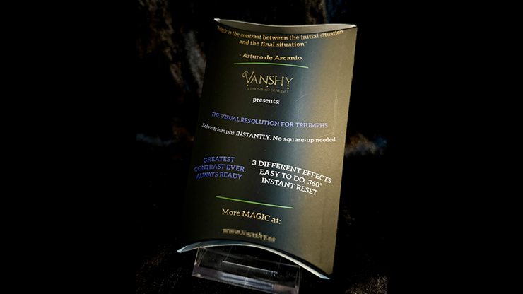 CONTRAST (Red) | Vanshy-VANSHY - Ilusionismo Genuino-Deinparadies.ch