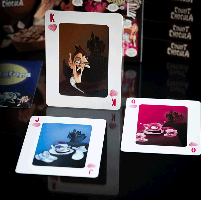 COUNT CHOCULA™ 55th ANNIVERSARY V2 PLAYING CARDS-FULTONS Playing Cards-Deinparadies.ch