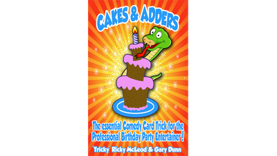 Cakes and Adders (DVD y Gimmicks tamaño Poker) por Gary Dunn y World Magic Shop World Magic Shop Deinparadies.ch