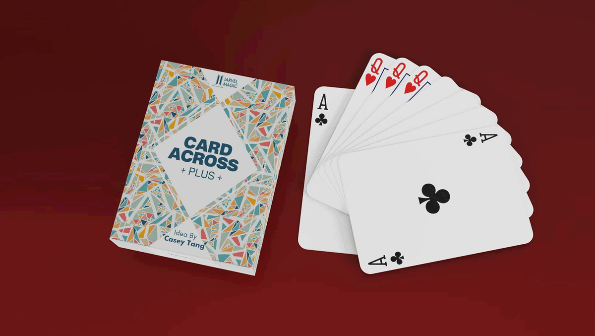 Card Across Plus | IARVEL MAGIC (Red)-Iarvel Magic-Deinparadies.ch