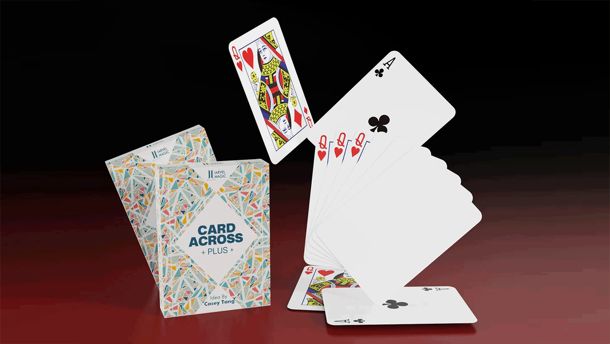 Card Across Plus | IARVEL MAGIC (Red)-Iarvel Magic-Deinparadies.ch
