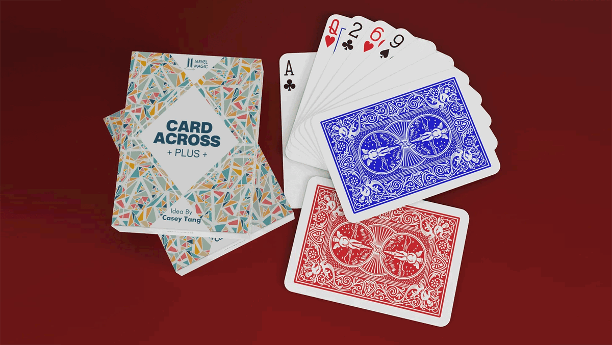Card Across Plus | IARVEL MAGIC (Red)-Iarvel Magic-Deinparadies.ch