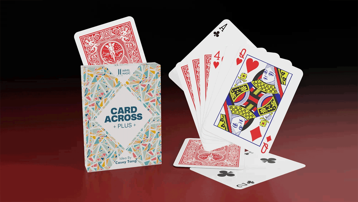 Card Across Plus | IARVEL MAGIC (Red)-Iarvel Magic-Deinparadies.ch